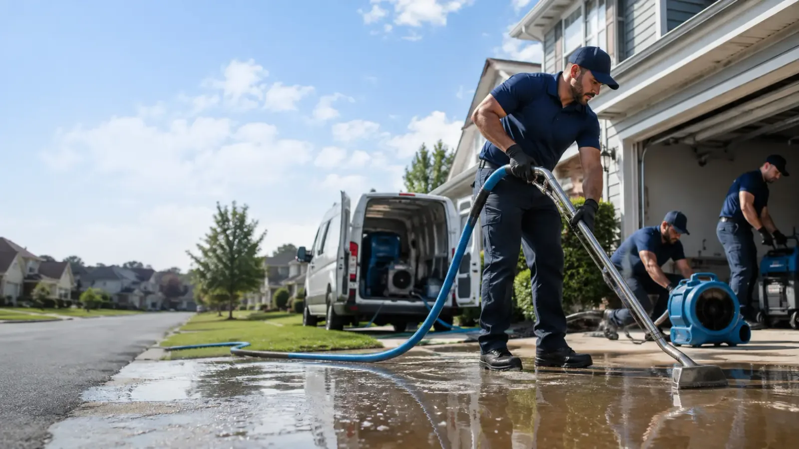 Flood Damage Restoration in Delong, IN